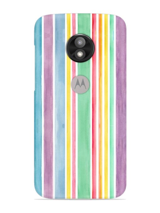 Hand Drawn Watercolor Snap Case for Motorola Moto E5 Play Zapvi