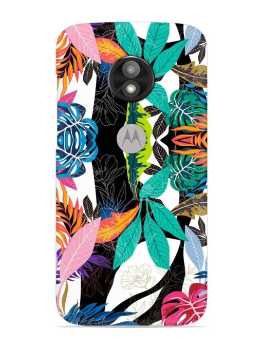 Floral Pattern Bright Snap Case for Motorola Moto E5 Play Zapvi