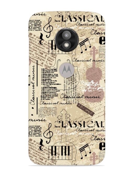 Classical Music Lpattern Snap Case for Motorola Moto E5 Play Zapvi