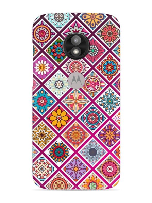 Seamless Tile Pattern Snap Case for Motorola Moto E5 Play Zapvi