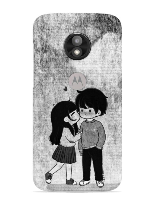 Couple Love Highlights Snap Case for Motorola Moto E5 Play Zapvi