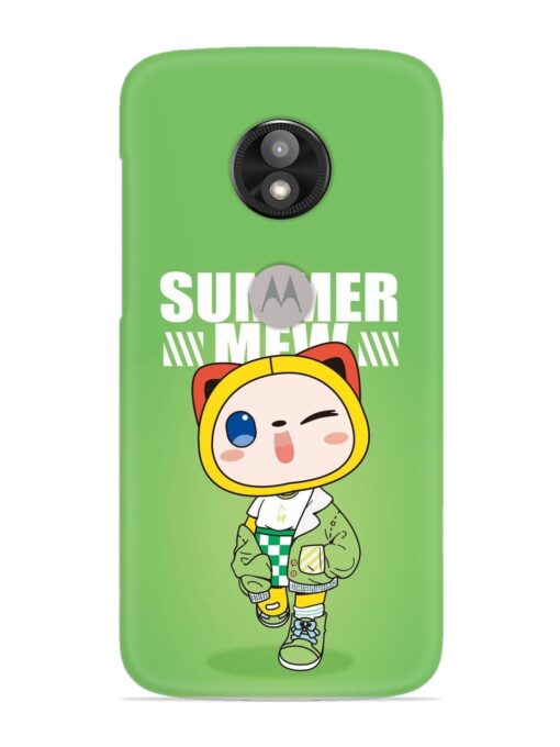 Summer Mew Snap Case for Motorola Moto E5 Play Zapvi