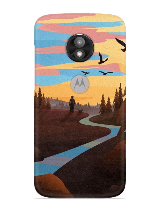 Natural Landscape Art Snap Case for Motorola Moto E5 Play Zapvi