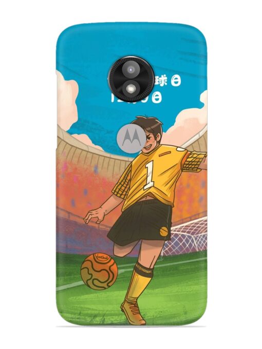 Soccer Kick Snap Case for Motorola Moto E5 Play Zapvi