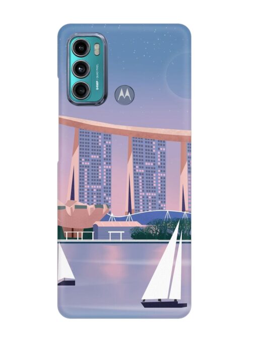 Singapore Scenery Architecture Snap Case for Motorola Moto G40 Fusion Zapvi