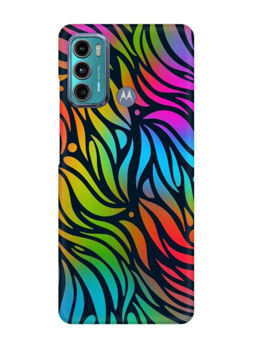 Abstract Leaf Design Snap Case for Motorola Moto G40 Fusion Zapvi