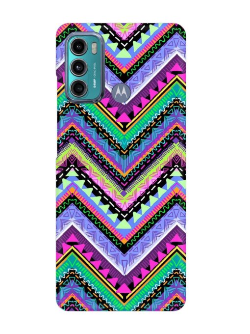 Tribal Aztec Print Snap Case for Motorola Moto G40 Fusion Zapvi