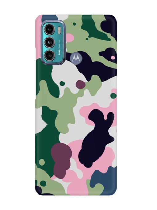 Seamless Funky Camouflage Snap Case for Motorola Moto G40 Fusion Zapvi