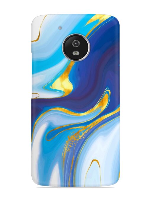 Watercolor Background With Golden Foil Snap Case for Motorola Moto G5 Zapvi