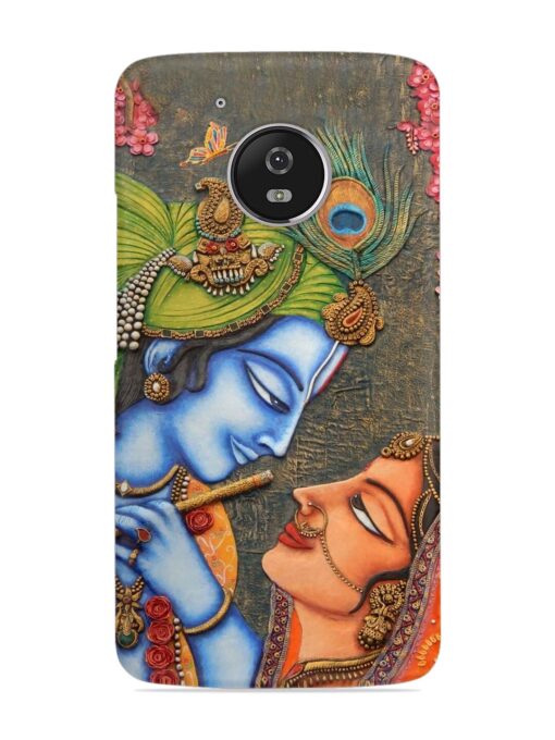 Lord Radha Krishna Flute Art Snap Case for Motorola Moto G5 Zapvi