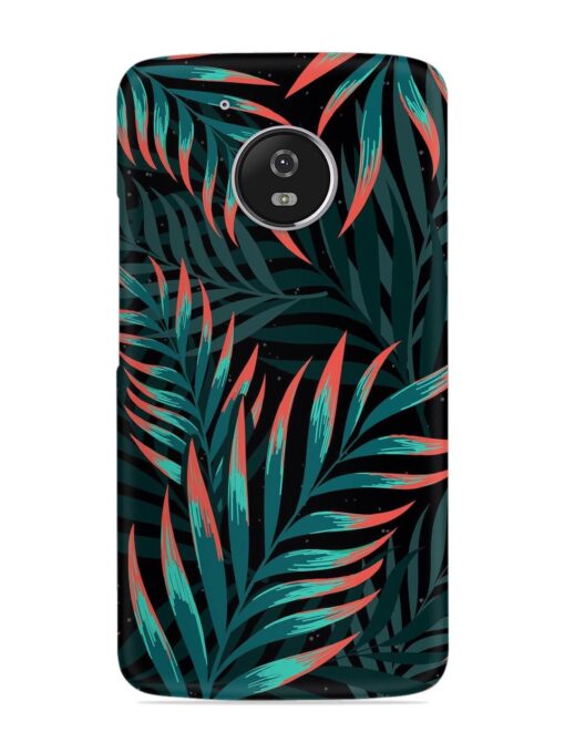 Green Leaf Art Snap Case for Motorola Moto G5 Zapvi