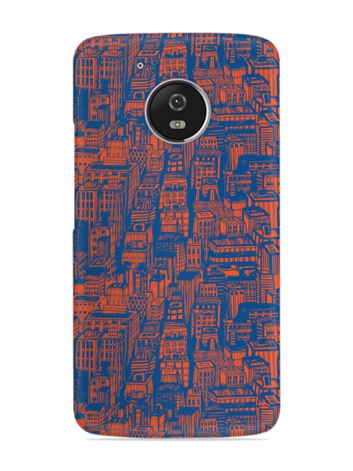 Hand Drawn Seamless Snap Case for Motorola Moto G5 Zapvi