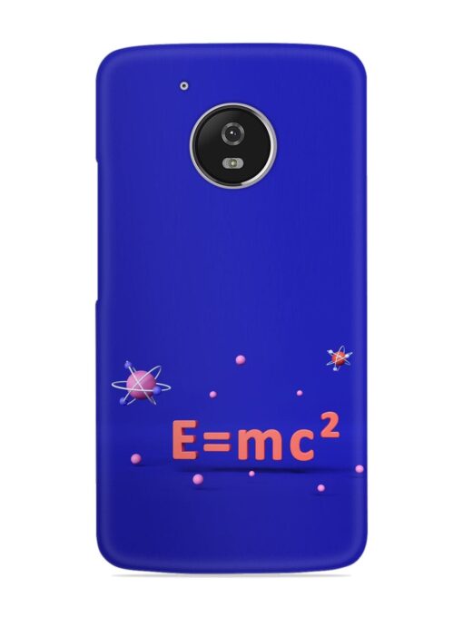 Formula Relativity Equation Snap Case for Motorola Moto G5 Zapvi