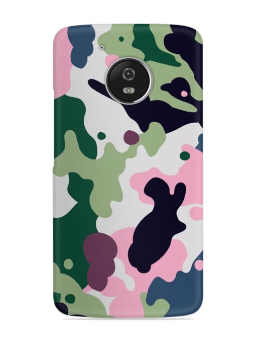 Seamless Funky Camouflage Snap Case for Motorola Moto G5 Zapvi