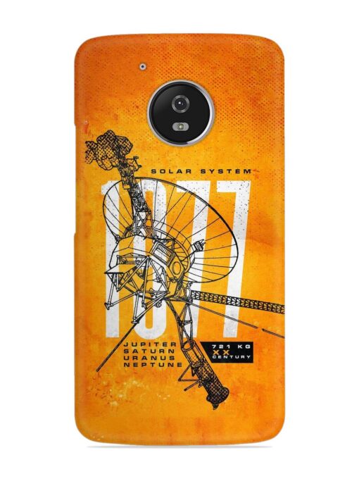 Solar System Snap Case for Motorola Moto G5 Zapvi