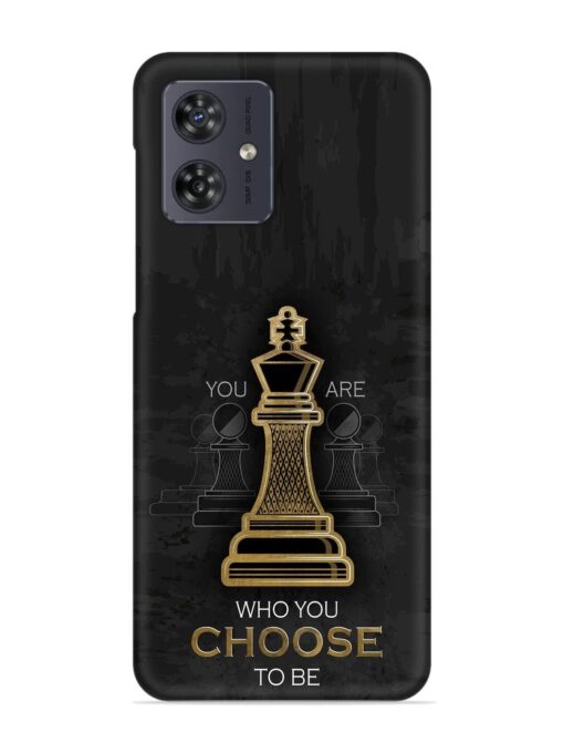 You Are Who Choose To Be Snap Case for Motorola Moto G54 (5G) Zapvi