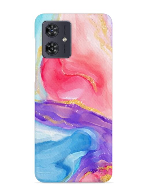 Watercolor Gradient Snap Case for Motorola Moto G54 (5G) Zapvi