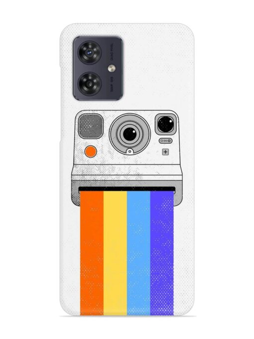 Retro Camera Art Snap Case for Motorola Moto G54 (5G) Zapvi