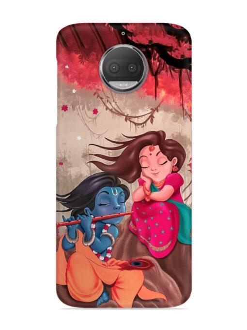 Radhe Krishna Water Art Snap Case for Motorola Moto G5S Zapvi