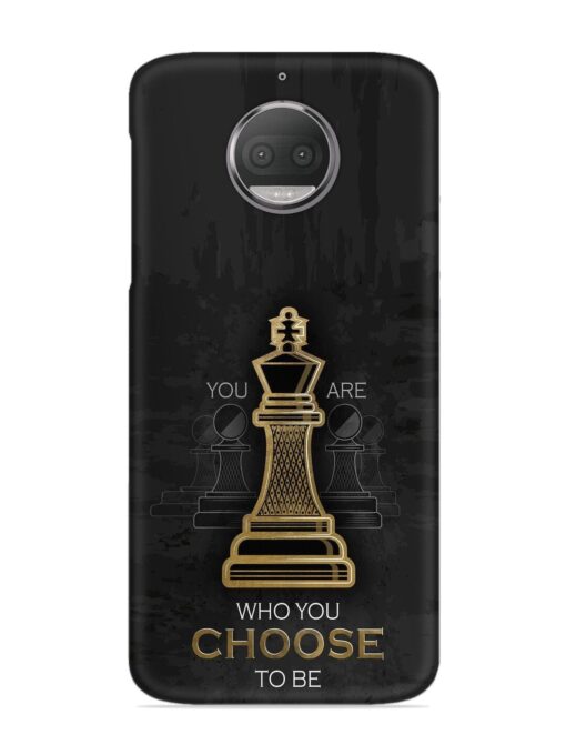 You Are Who Choose To Be Snap Case for Motorola Moto G5S Zapvi