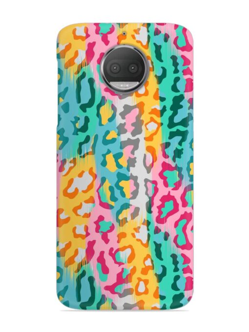 Seamless Vector Colorful Snap Case for Motorola Moto G5S Zapvi