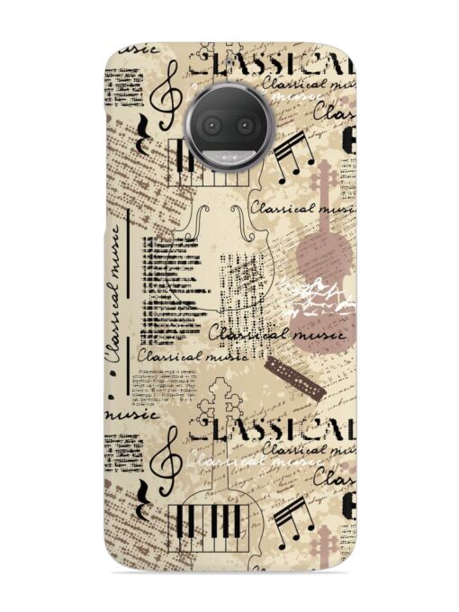 Classical Music Lpattern Snap Case for Motorola Moto G5S Zapvi