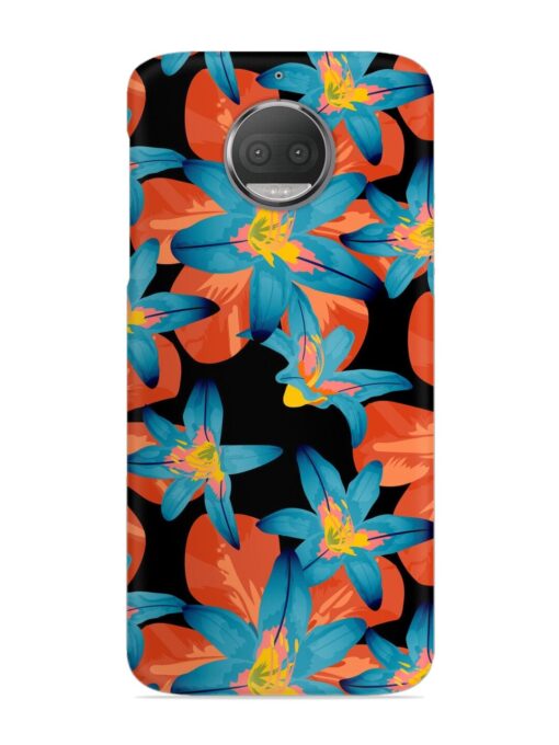 Philippine Flowers Seamless Snap Case for Motorola Moto G5S Zapvi