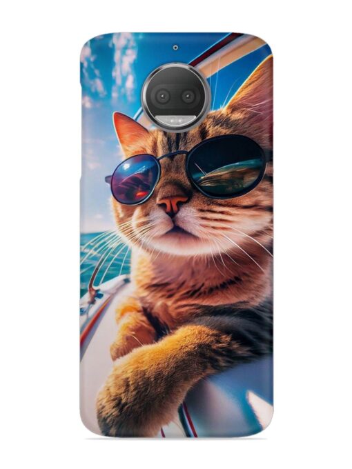 Cat In Style Snap Case for Motorola Moto G5S Zapvi