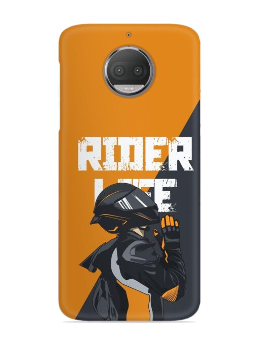 Rider Life Snap Case for Motorola Moto G5S Zapvi