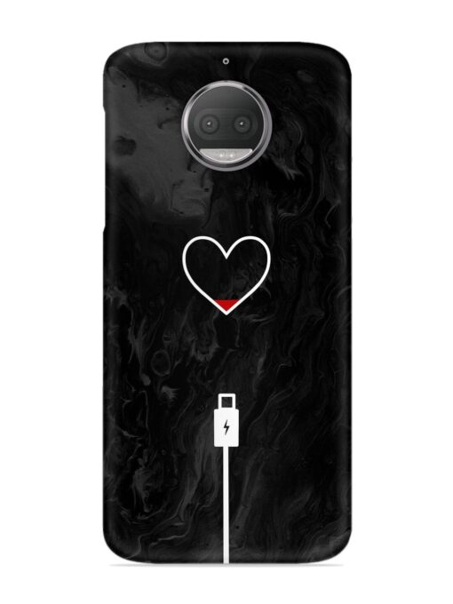 Heart Charging Vector Snap Case for Motorola Moto G5S Zapvi