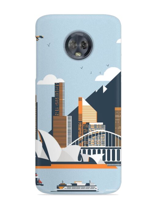 Sydney Opera Landscape Snap Case for Motorola Moto G6 Zapvi