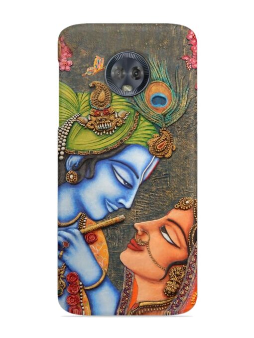 Lord Radha Krishna Flute Art Snap Case for Motorola Moto G6 Zapvi