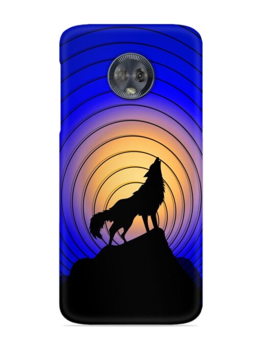 Fox Roaring Design Snap Case for Motorola Moto G6 Zapvi