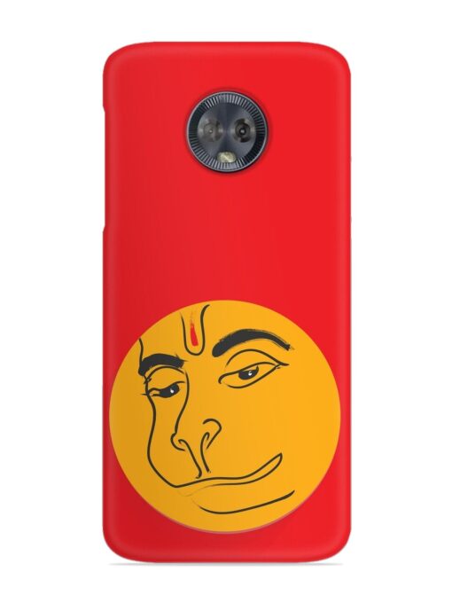 Lord Hanuman Vector Snap Case for Motorola Moto G6 Zapvi