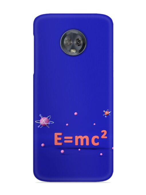 Formula Relativity Equation Snap Case for Motorola Moto G6 Zapvi