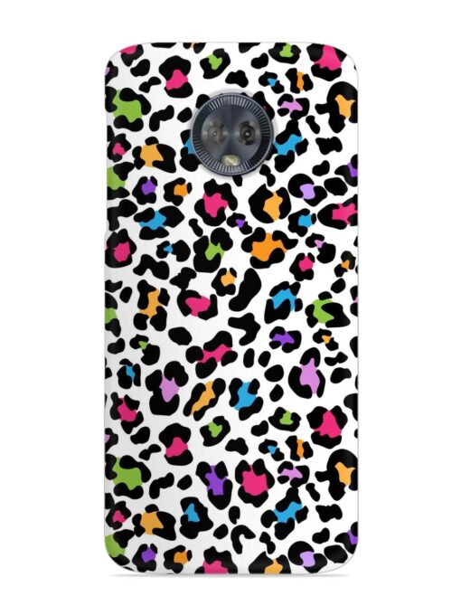 Seamless Leopard Pattern Snap Case for Motorola Moto G6 Zapvi