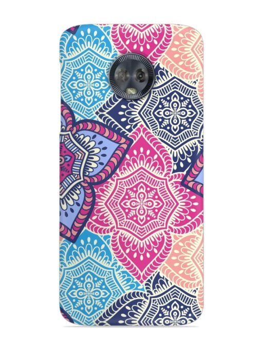 Ethnic Floral Seamless Snap Case for Motorola Moto G6 Zapvi