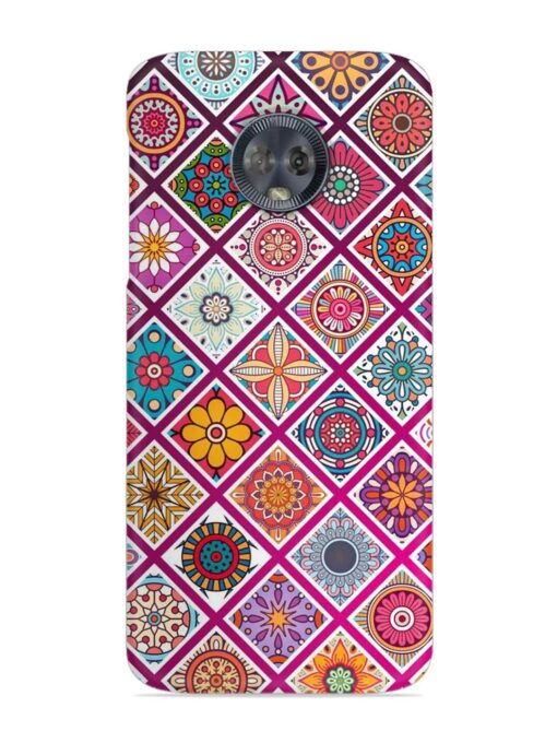 Seamless Tile Pattern Snap Case for Motorola Moto G6 Zapvi