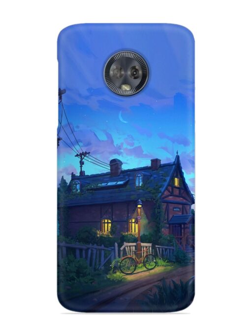 Beautiful Village House Snap Case for Motorola Moto G6 Zapvi