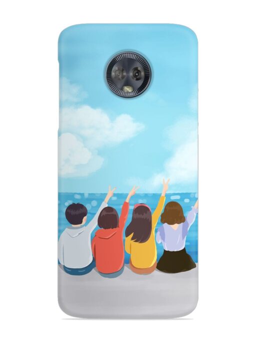 Happy Kids Snap Case for Motorola Moto G6 Zapvi