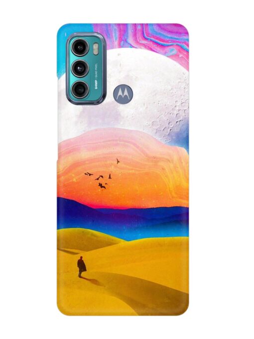 Sandy Desert Snap Case for Motorola Moto G60 Zapvi