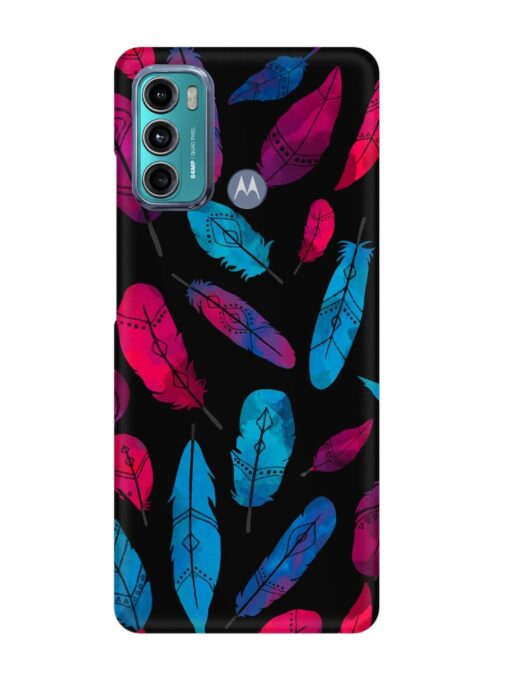 Feather Art Snap Case for Motorola Moto G60 Zapvi