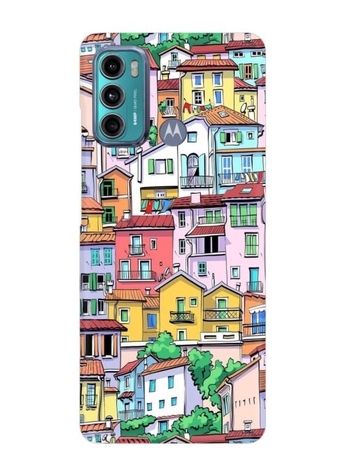 Europe Old Town Snap Case for Motorola Moto G60 Zapvi