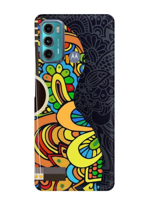 Guitar Vector Art Snap Case for Motorola Moto G60 Zapvi