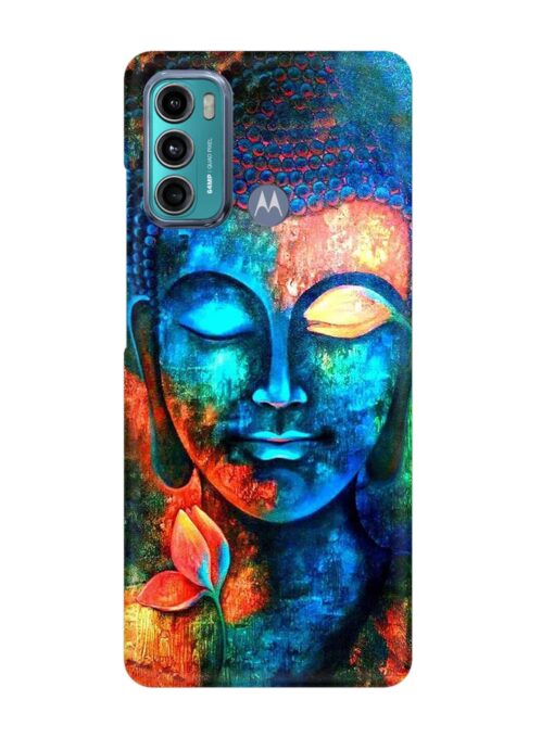 Buddha Painting Snap Case for Motorola Moto G60 Zapvi