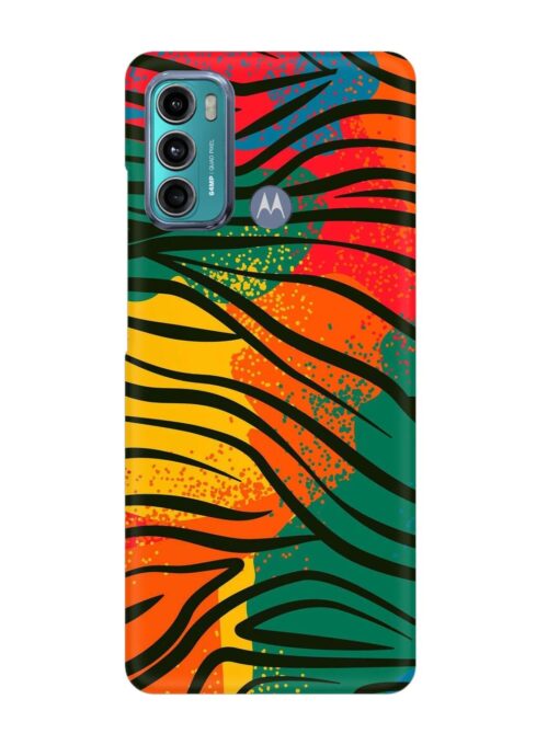 Bright Colorful Snap Case for Motorola Moto G60 Zapvi