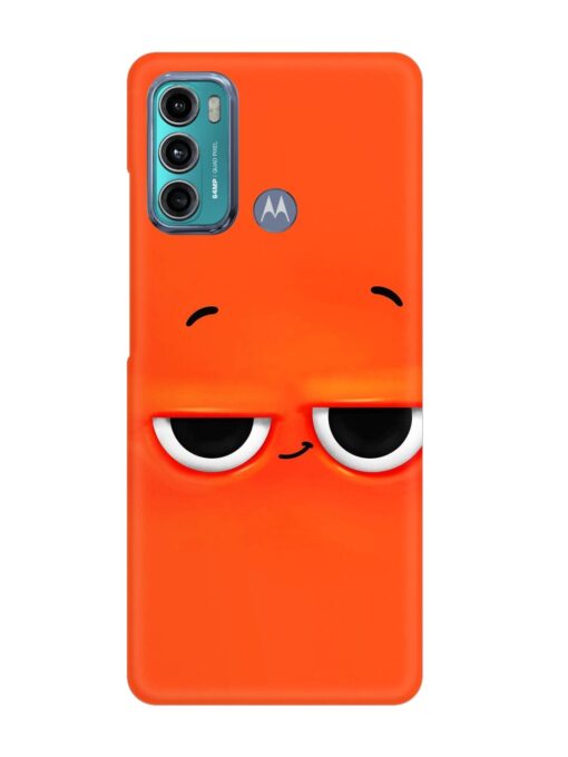 Smiley Face Snap Case for Motorola Moto G60 Zapvi