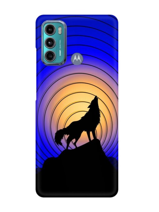 Fox Roaring Design Snap Case for Motorola Moto G60 Zapvi