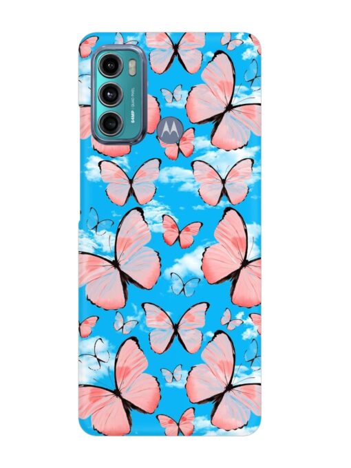 Seamless Pattern Tropical Snap Case for Motorola Moto G60 Zapvi