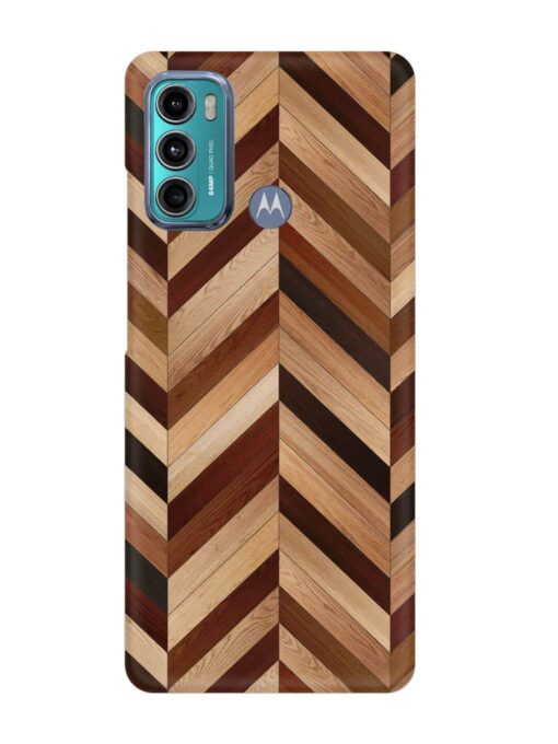 Seamless Wood Parquet Snap Case for Motorola Moto G60 Zapvi